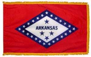 State Flags for Indoor Use & Parades - Fringed, 3' x 5' or 4' x 6'