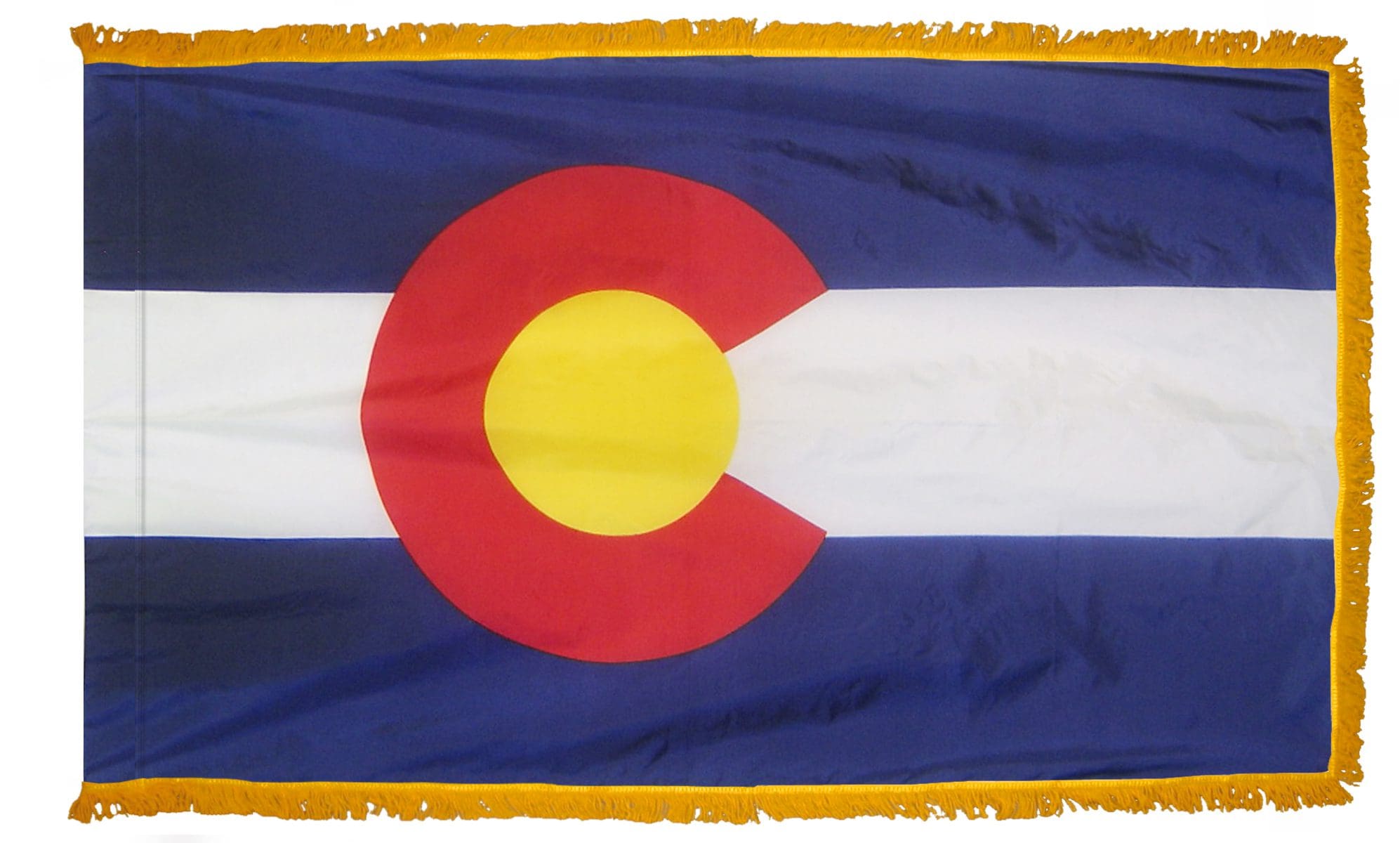 Colorado State Flag 3x5 or 4x6 ft. (fringed)