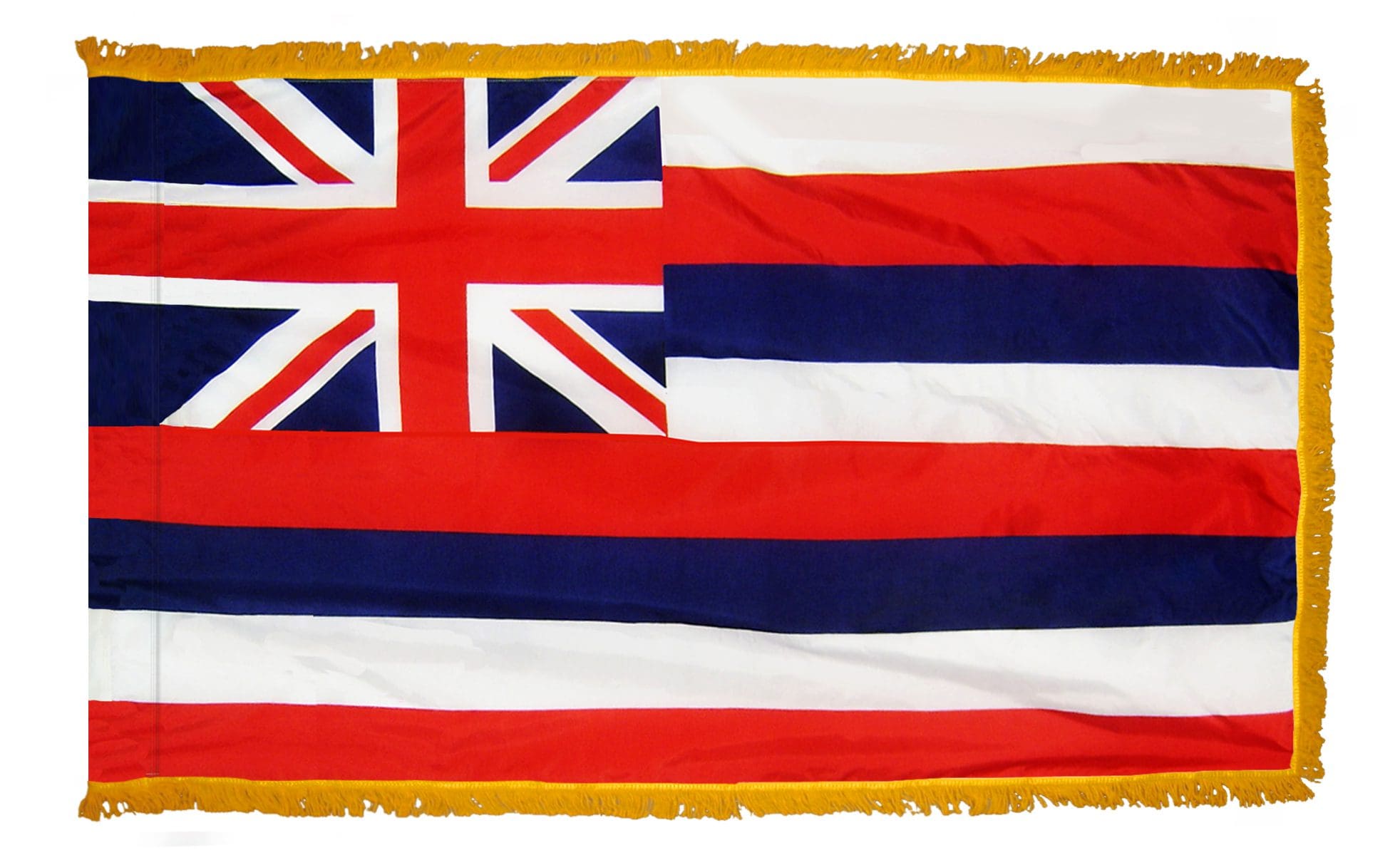Hawaii State Flag 3x5 or 4x6 ft. (fringed)