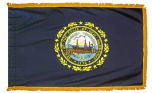 New Hampshire State Flags 2x3 to 5x8 ft.