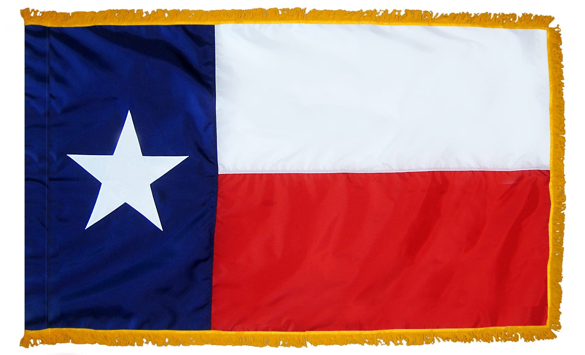 Texas Flag 3x5 or 4x6 ft. (fringed)