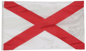 Alabama State Flags 2x3 to 5x8 ft.