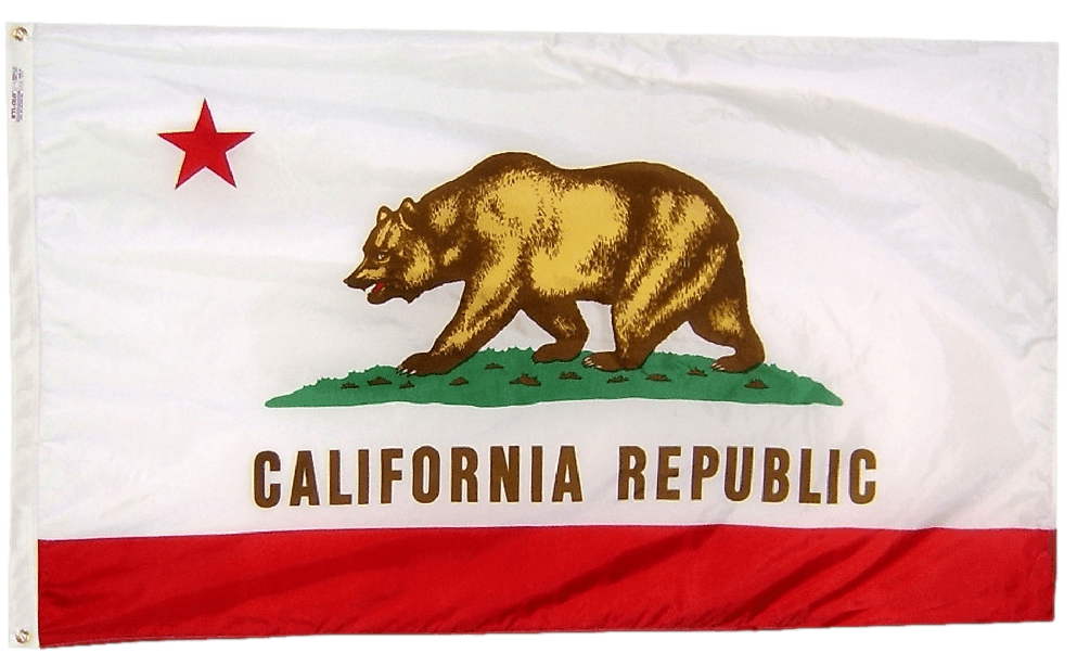 California State Flag 2x3 to 5x8ft. (Official)