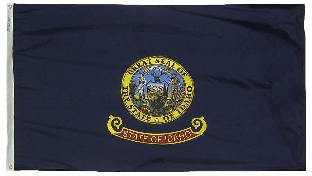 Idaho State Flag 2x3 to 5x8ft. (Official)
