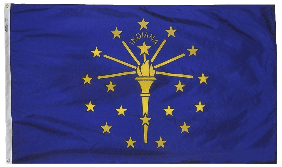 Indiana State Flags