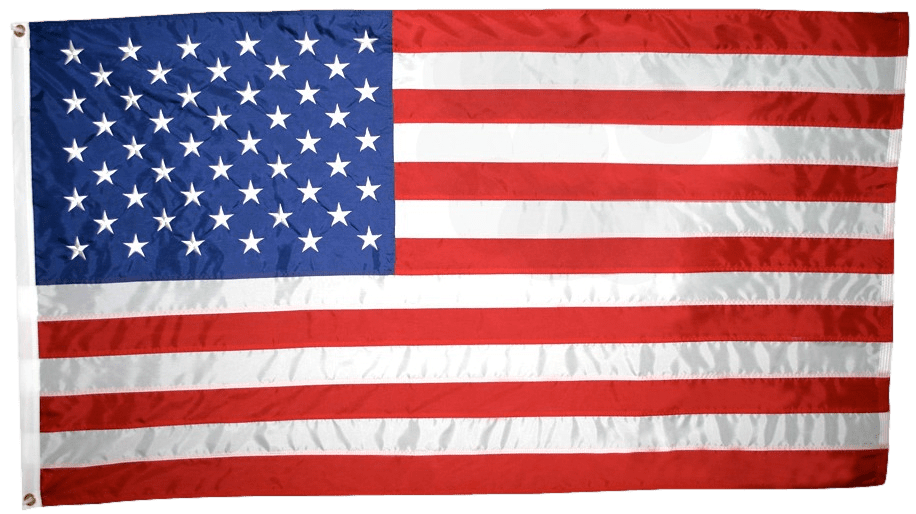 American Flag 6x10 to 20x30 ft. (Nyl-Glo Colorfast)
