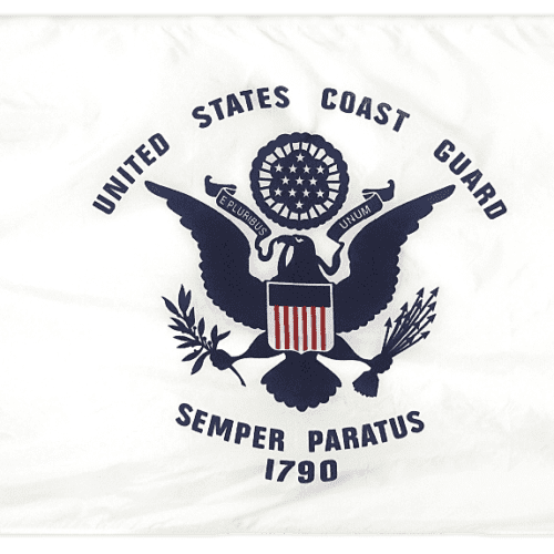 Official Flag of the US Coast Guard