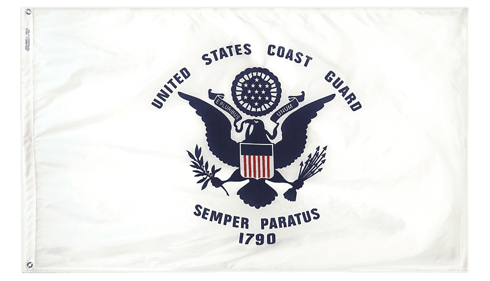 Official Flag of the US Coast Guard