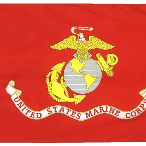 Official Flag of the US Marines