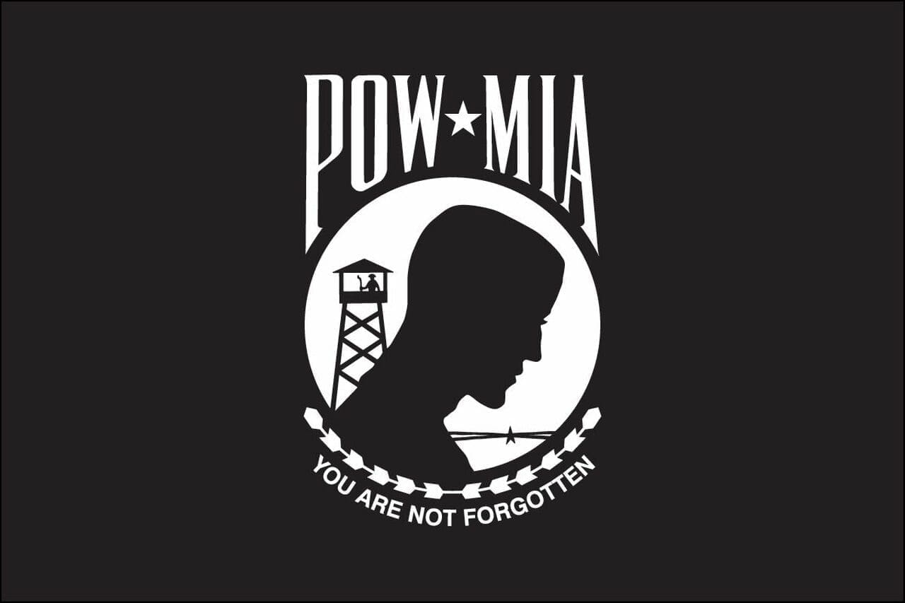 POW-MIA Flag - 3 ft x 5 ft Nyl-Glo