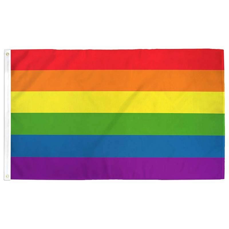 Rainbow Flag - 3 ft x 5 ft Nylon