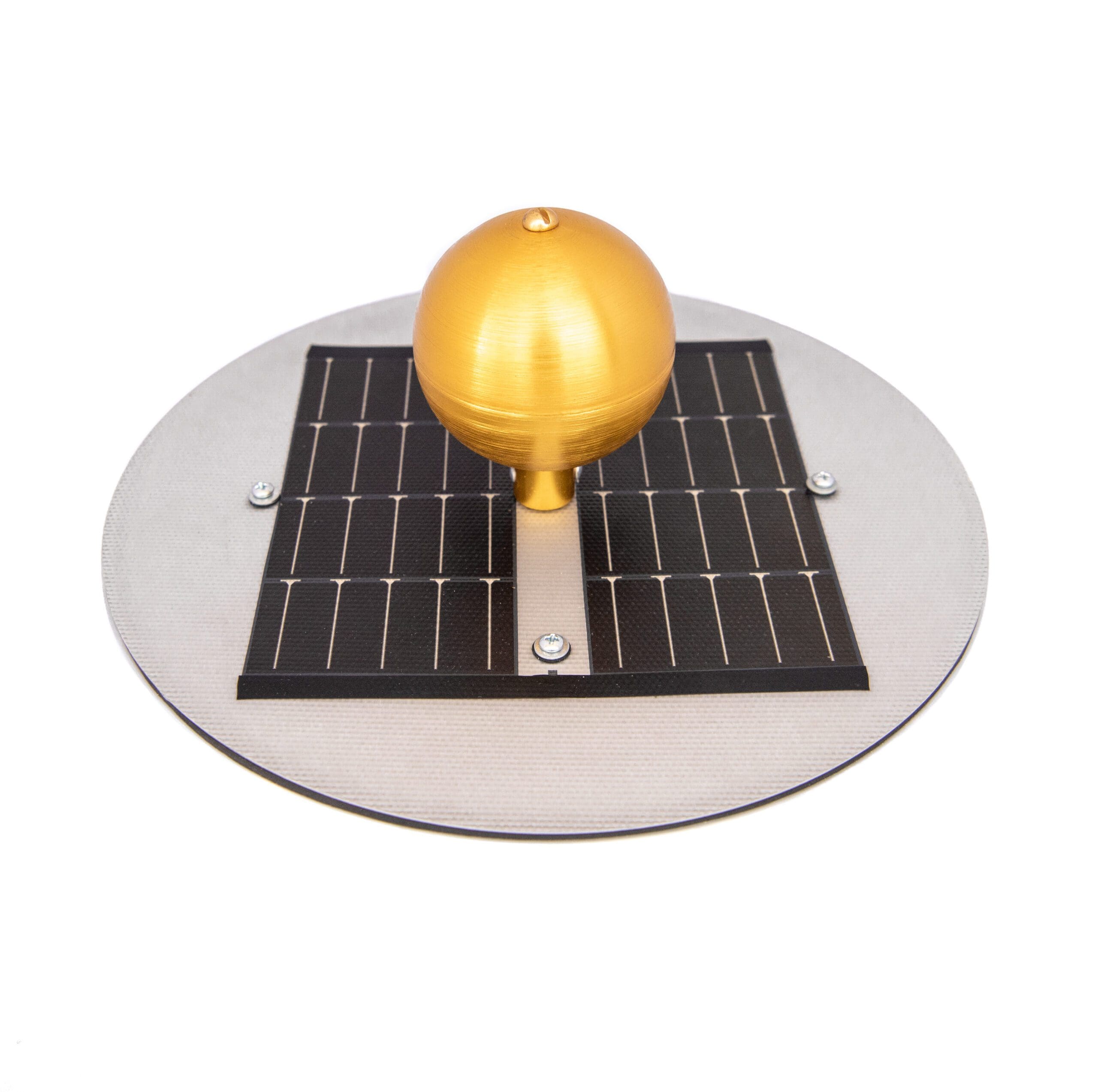 Solar Cap Light for Titan Poles
