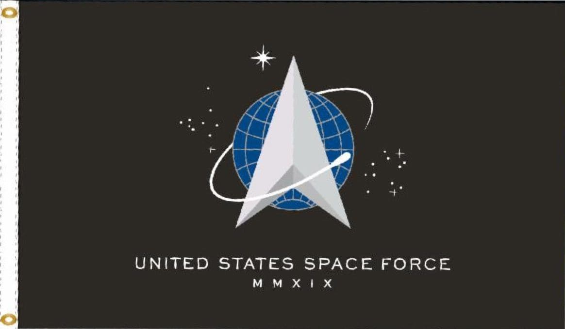 Space Force Service Flag - 3 ft x 5 ft Nyl-Glo