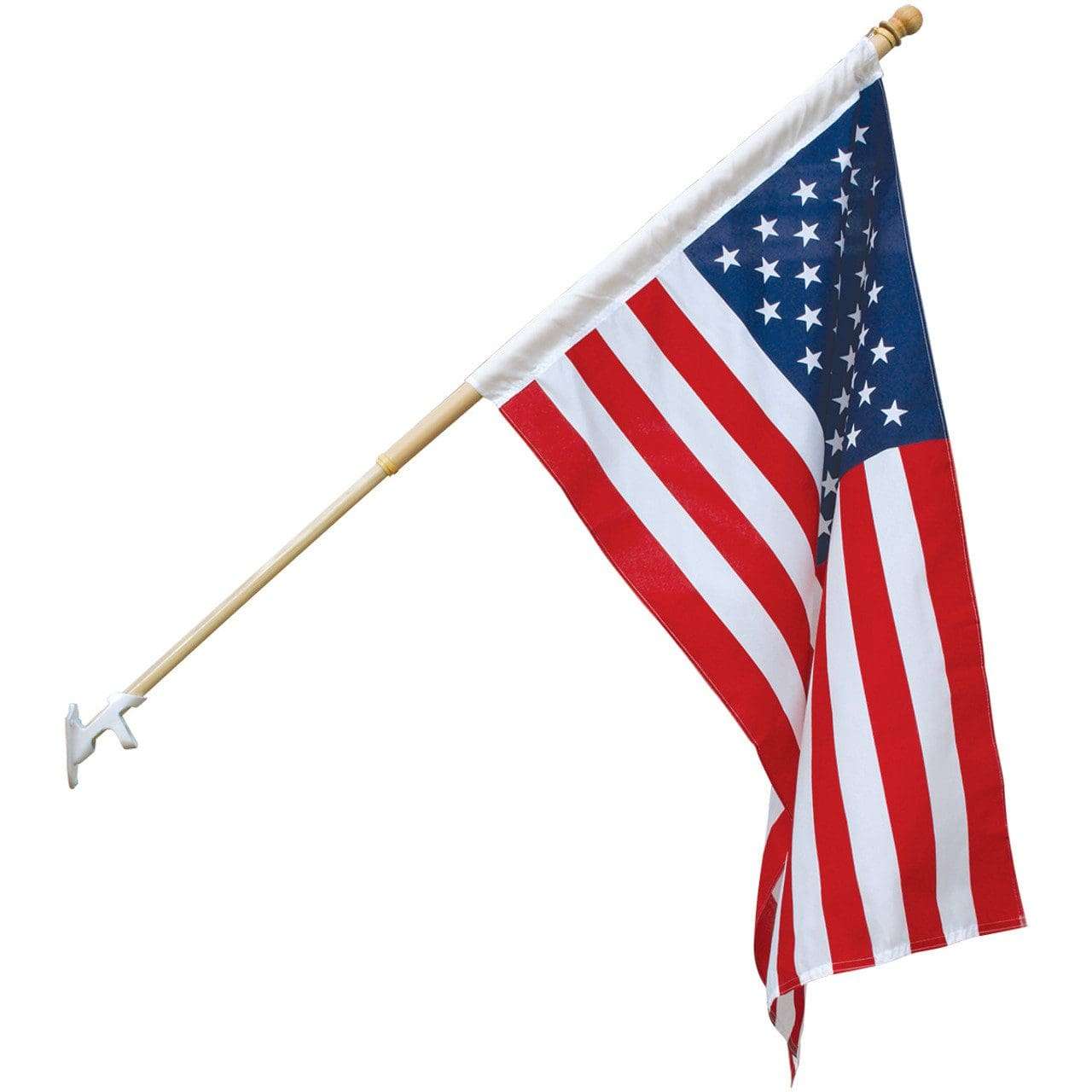 U.S. Outdoor Banner Flag - 2' 6" x 4' Endura-Poly-Cotton