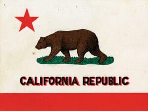 The 1911 Flag of California