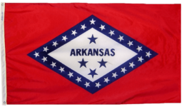 Official Flag of Arkansas