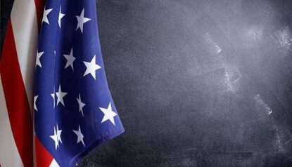 flags in classrooms