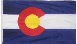 Official Flag of Colorado