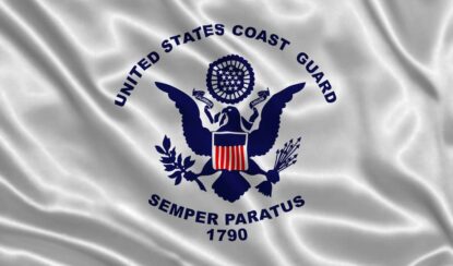 flag of US coast guards