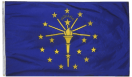 Official Flag of Indiana