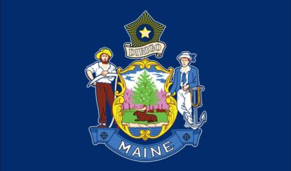 maine state flag
