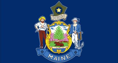 maine state flag