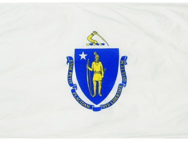 Official Flag of the Commonwealth of Massachusetts