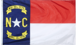 Official Flag of the State of North Carolina