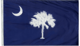 Official Flag of the State of South Carolina