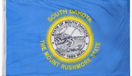 Official Flag of the State of South Dakota