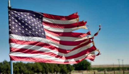 Don't fly a tattered flag