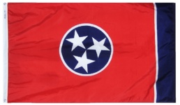 Official Flag of the State of Tennessee