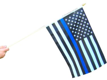 the Police Blue Line Flag