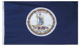 Official Flag of the State of Virginia